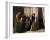 The Dementia of Juana of Castile, 1866-Lorenzo Valles-Framed Giclee Print