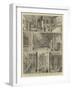 The Demolition of Northumberland House, Views of the Building-null-Framed Giclee Print