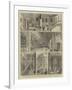 The Demolition of Northumberland House, Views of the Building-null-Framed Giclee Print