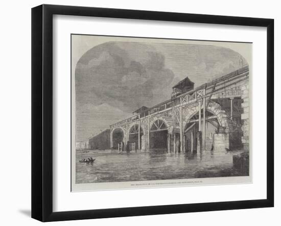 The Demolition of Old Westminster-Bridge-null-Framed Giclee Print