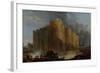 The Demolition of the Bastille, July 14, 1789-Hubert Robert-Framed Giclee Print