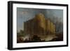 The Demolition of the Bastille, July 14, 1789-Hubert Robert-Framed Giclee Print