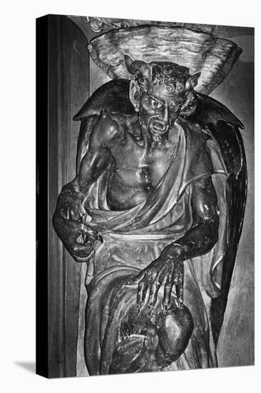 The Demon Asmodeus, the Church of St Mary Magdalen, Rennes-Le-Chateau, France-Simon Marsden-Stretched Canvas