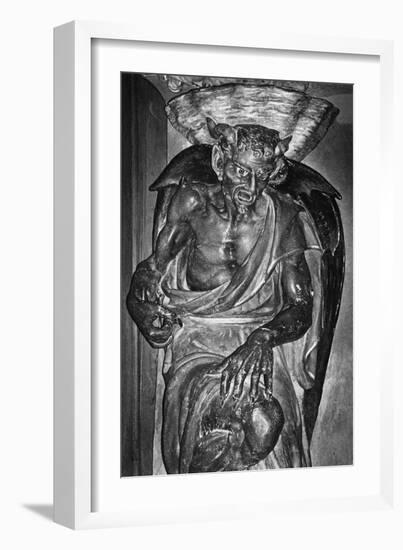 The Demon Asmodeus, the Church of St Mary Magdalen, Rennes-Le-Chateau, France-Simon Marsden-Framed Giclee Print