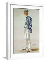 The Demon Bowler, from 'Vanity Fair', 13th July 1878-Leslie Mathew Ward-Framed Giclee Print