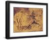 The Demons Tormenting Ceampolo by William Blake-William Blake-Framed Giclee Print