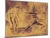 The Demons Tormenting Ceampolo by William Blake-William Blake-Mounted Giclee Print