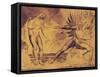 The Demons Tormenting Ceampolo by William Blake-William Blake-Framed Stretched Canvas