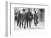 The Demonstration For the 1st May in Paris, a Bustling Arrest, Postcard by E.Le Deley-null-Framed Photographic Print