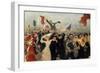 The Demonstration of 17th October, 1905, C1900-1930-Il'ya Repin-Framed Giclee Print