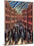 The Demonstration-PJ Crook-Mounted Giclee Print