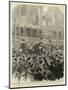 The Demonstrations in the North of Ireland, Mr Balfour Leaving the Railway-Station at Belfast-null-Mounted Giclee Print