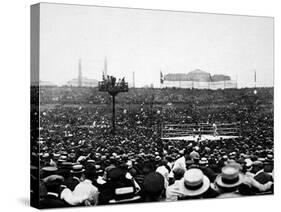 The Dempsey-Carpentier Fight, 1921-null-Stretched Canvas