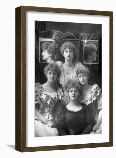 The Dene Sisters, 1893-W&d Downey-Framed Photographic Print