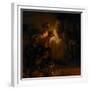 The Denial of Saint Peter, 1660-Rembrandt van Rijn-Framed Giclee Print