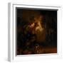 The Denial of Saint Peter, 1660-Rembrandt van Rijn-Framed Giclee Print