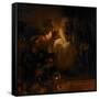 The Denial of Saint Peter, 1660-Rembrandt van Rijn-Framed Stretched Canvas