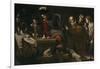 The Denial of Saint Peter, Ca 1625-Nicolas Tournier-Framed Giclee Print