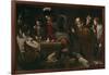 The Denial of Saint Peter, Ca 1625-Nicolas Tournier-Framed Giclee Print