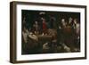 The Denial of Saint Peter, Ca 1625-Nicolas Tournier-Framed Giclee Print