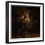 The Denial of St. Peter, 1660-Rembrandt van Rijn-Framed Giclee Print