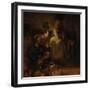 The Denial of St. Peter, 1660-Rembrandt van Rijn-Framed Art Print