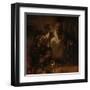 The Denial of St. Peter, 1660-Rembrandt van Rijn-Framed Art Print