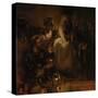 The Denial of St. Peter, 1660-Rembrandt van Rijn-Stretched Canvas