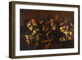 The Denial of St. Peter, c.1620-1625-Gerard Seghers-Framed Giclee Print