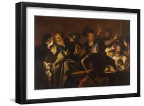 The Denial of St. Peter, c.1620-1625-Gerard Seghers-Framed Giclee Print