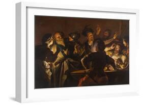 The Denial of St. Peter, c.1620-1625-Gerard Seghers-Framed Giclee Print