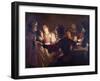 The Denial of St. Peter, C.1620-Gerrit van Honthorst-Framed Giclee Print