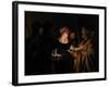 The Denial of St. Peter, C.1623-Gerrit van Honthorst-Framed Giclee Print