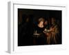 The Denial of St. Peter, C.1623-Gerrit van Honthorst-Framed Giclee Print