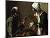 The Denial of St. Peter-Pensionante De Saraceni-Mounted Giclee Print