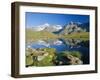 The Dent Blanche and Ober Gabelhorn, Zermatt, Valais, Switzerland, Europe-Ruth Tomlinson-Framed Photographic Print