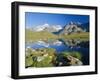 The Dent Blanche and Ober Gabelhorn, Zermatt, Valais, Switzerland, Europe-Ruth Tomlinson-Framed Photographic Print