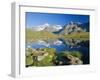 The Dent Blanche and Ober Gabelhorn, Zermatt, Valais, Switzerland, Europe-Ruth Tomlinson-Framed Photographic Print