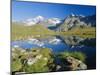 The Dent Blanche and Ober Gabelhorn, Zermatt, Valais, Switzerland, Europe-Ruth Tomlinson-Mounted Photographic Print