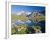 The Dent Blanche and Ober Gabelhorn, Zermatt, Valais, Switzerland, Europe-Ruth Tomlinson-Framed Photographic Print