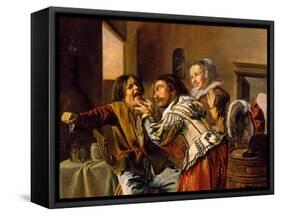 The Dentist, 1629-Jan Miense Molenaer-Framed Stretched Canvas