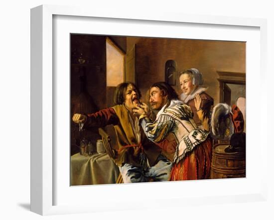 The Dentist, 1629-Jan Miense Molenaer-Framed Giclee Print