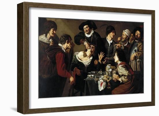 The Dentist. C. 1628-Theodore Chasseriau-Framed Giclee Print