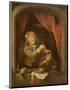 The Dentist-Gerard Dou-Mounted Collectable Print