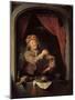 The Dentist-Gerard Dou-Mounted Giclee Print