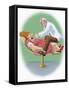 The Dentist-Linda Braucht-Framed Stretched Canvas