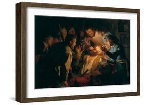 The Dentist-Gerrit van Honthorst-Framed Giclee Print