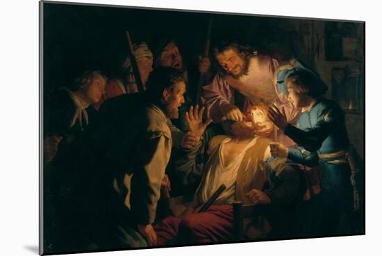 The Dentist-Gerrit van Honthorst-Mounted Giclee Print