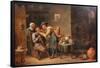 The Dentist-David Teniers-Framed Stretched Canvas