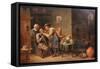 The Dentist-David Teniers-Framed Stretched Canvas